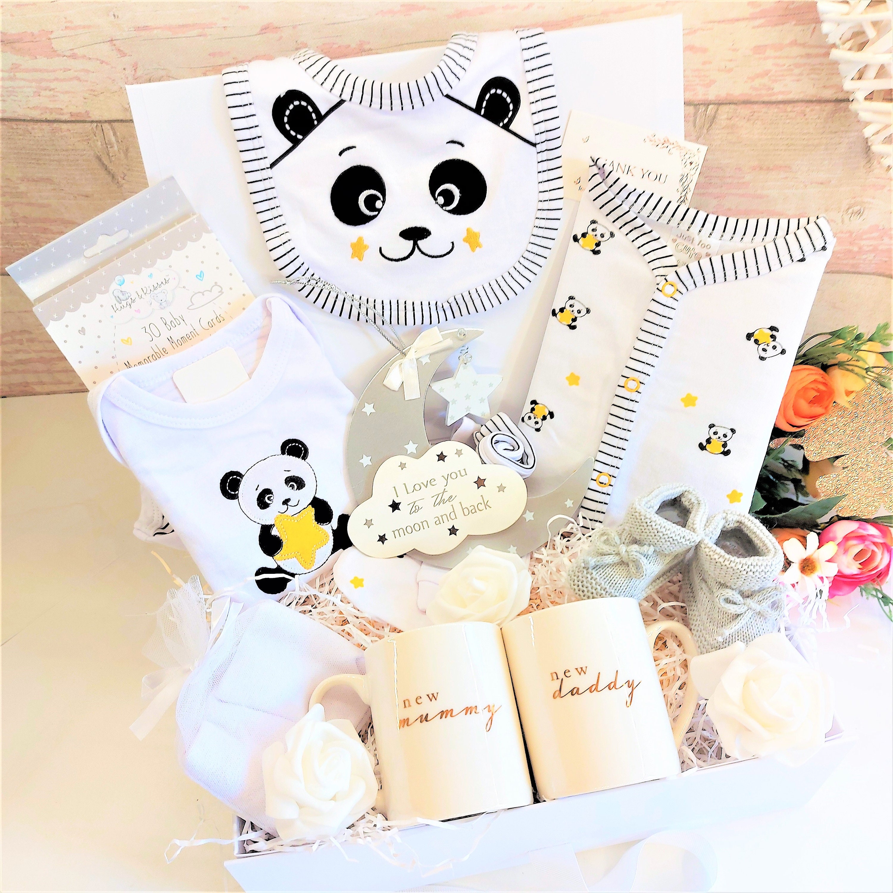 New Luxury Parents hamper Mum Dad and Baby gift Etsy