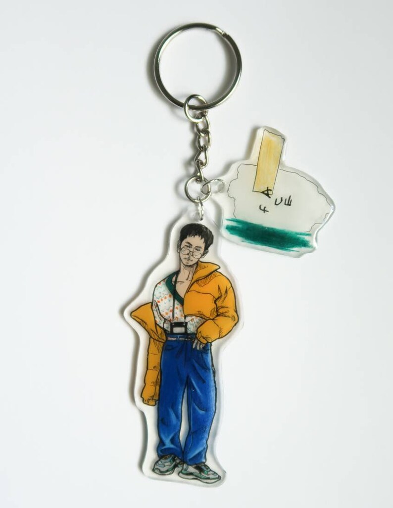 charm keychain Face SHINee Key