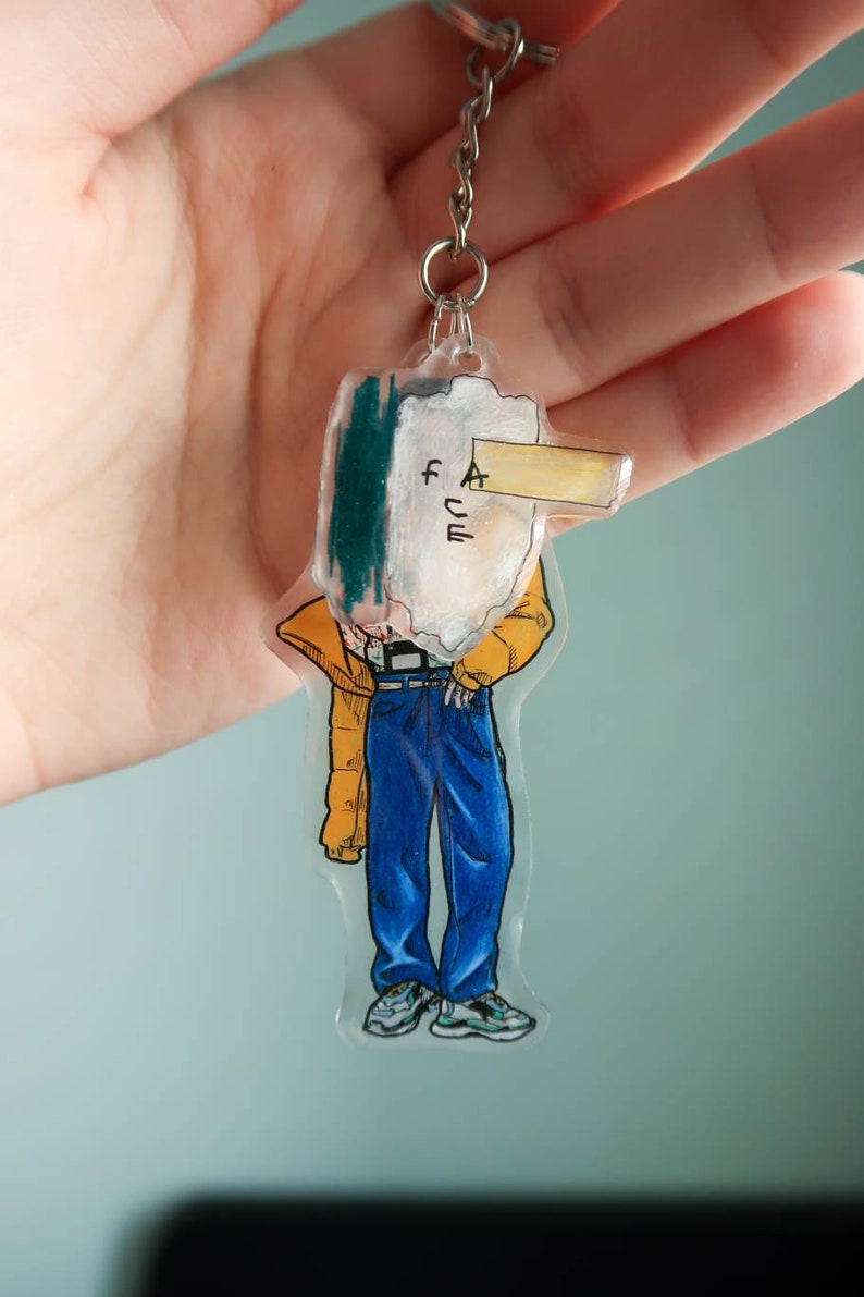 charm keychain Face SHINee Key