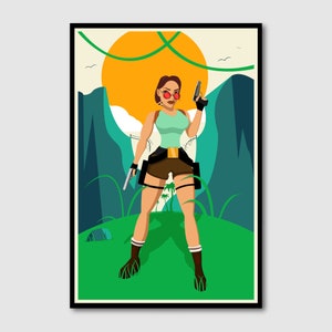 TOMB RAIDER: Lara Croft & The Lost Valley Art Print