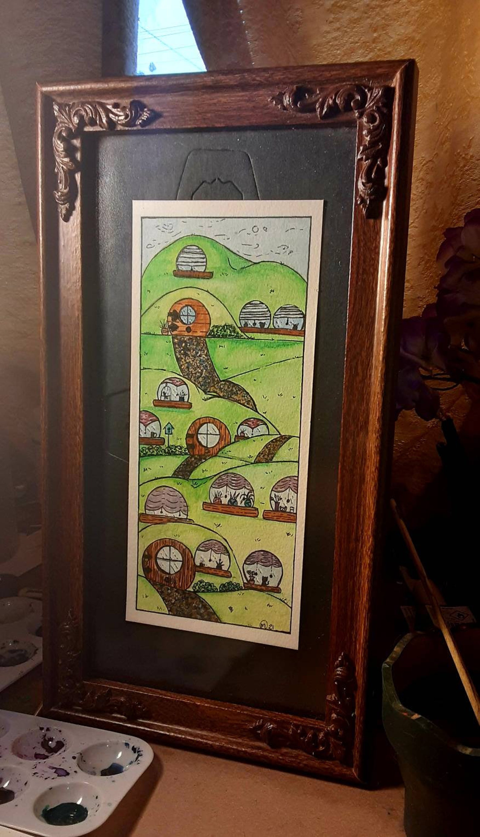 Hobbit dream home. Lord of the rings. Home Décor. Landscape. | Etsy