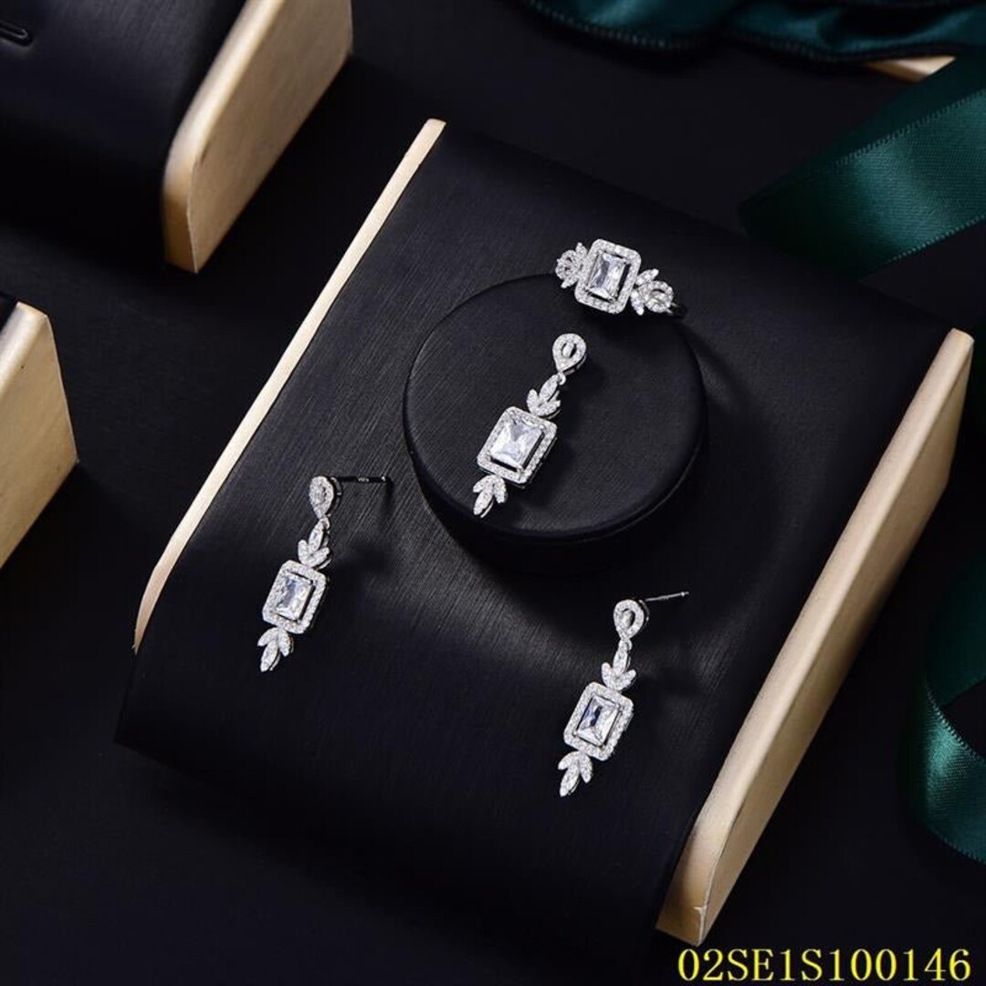 Pure Sterling Silver 925 Jewelry Set Etsy