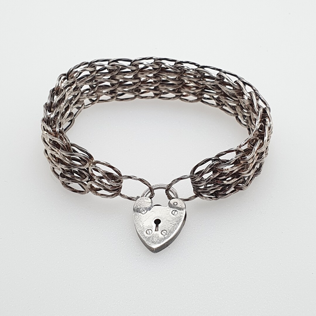 k14wg ハート ブレスレット レディース ヴィンテージ il_1080xN.6118272695_9ufv.jpg