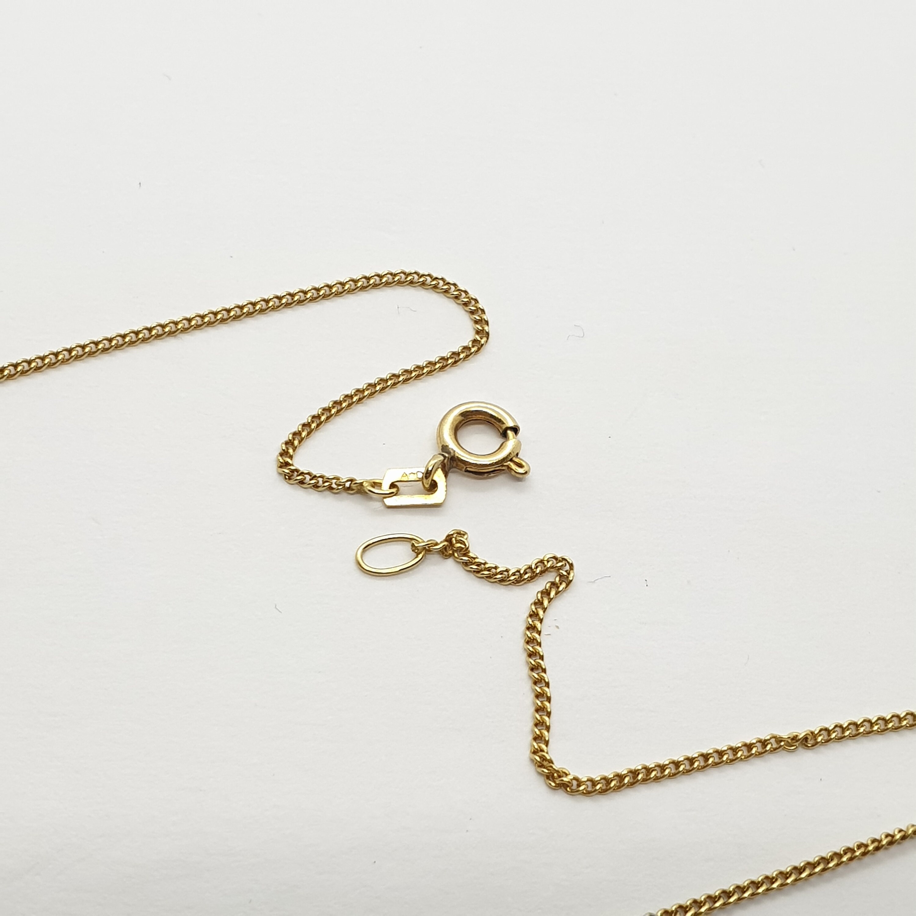 Vintage Rolled Gold Curb Link Chain Necklace Fine Links 1.64g Etsy