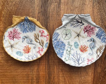 Scallop Shell Ring Dish