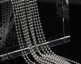 Stainless steel bead chain, chain, necklace