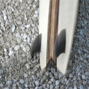 Tabla de surf en madera / resina / hecho a mano / madera dura | Etsy