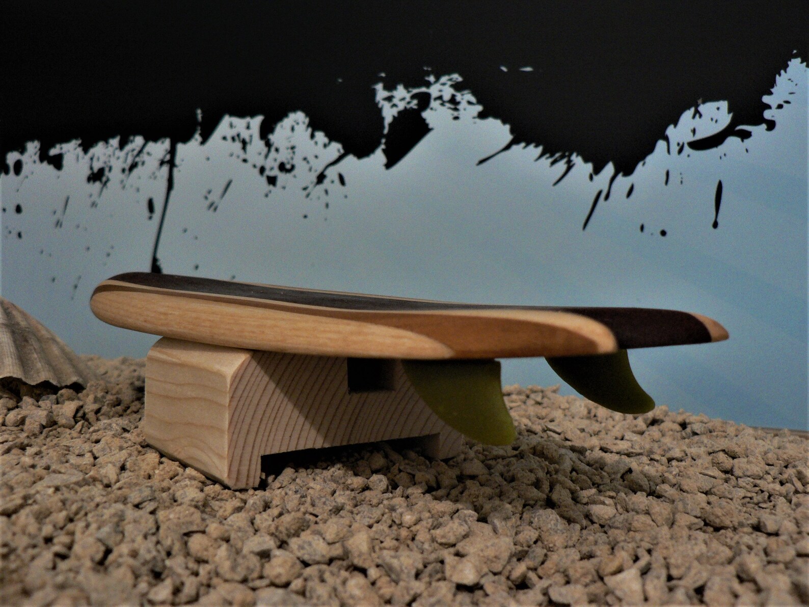 Tabla de surf en madera / resina / hecho a mano / madera dura Etsy