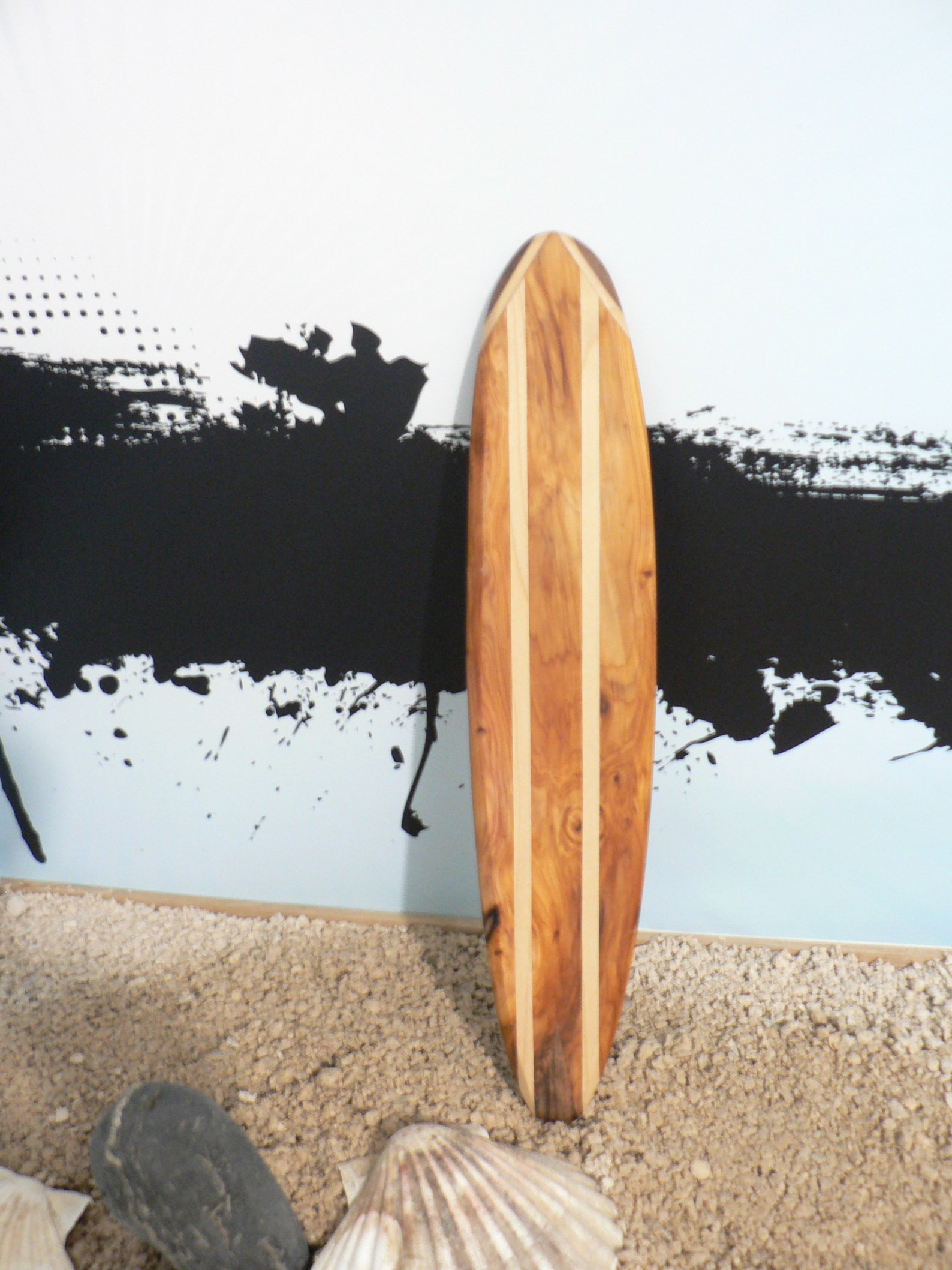Tabla de surf en madera / resina / hecho a mano / madera dura Etsy