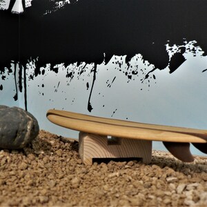 Tabla de surf en madera / resina / hecho a mano / madera dura | Etsy