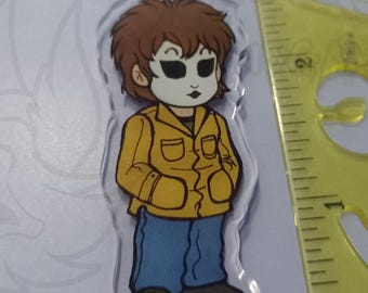 Masky Acrylic Keychain
