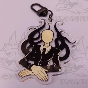 Slenderman Acryl Schlüsselanhänger A