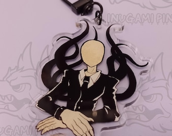 Slenderman Acrylic Keychain A