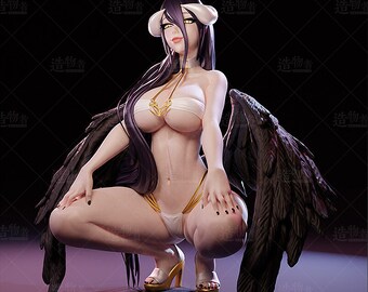 Albedo | Etsy Body Pillow Overlord Albedo Ainz Ooal