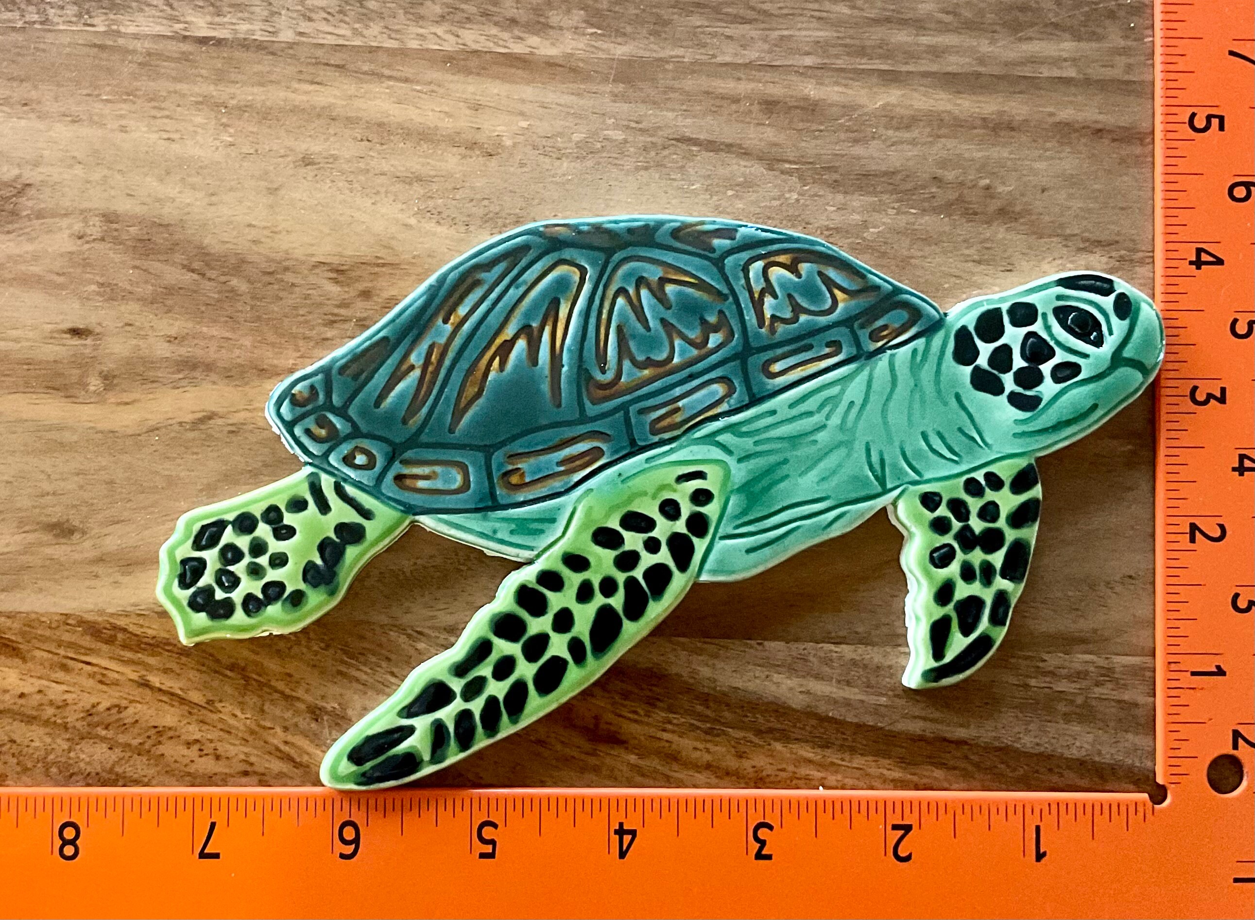 Mosaïque Murale En Marbre Motif Tortue De Mer - 28x28 Inches, Faite Main - Pour Salle De Bain, Cuisine