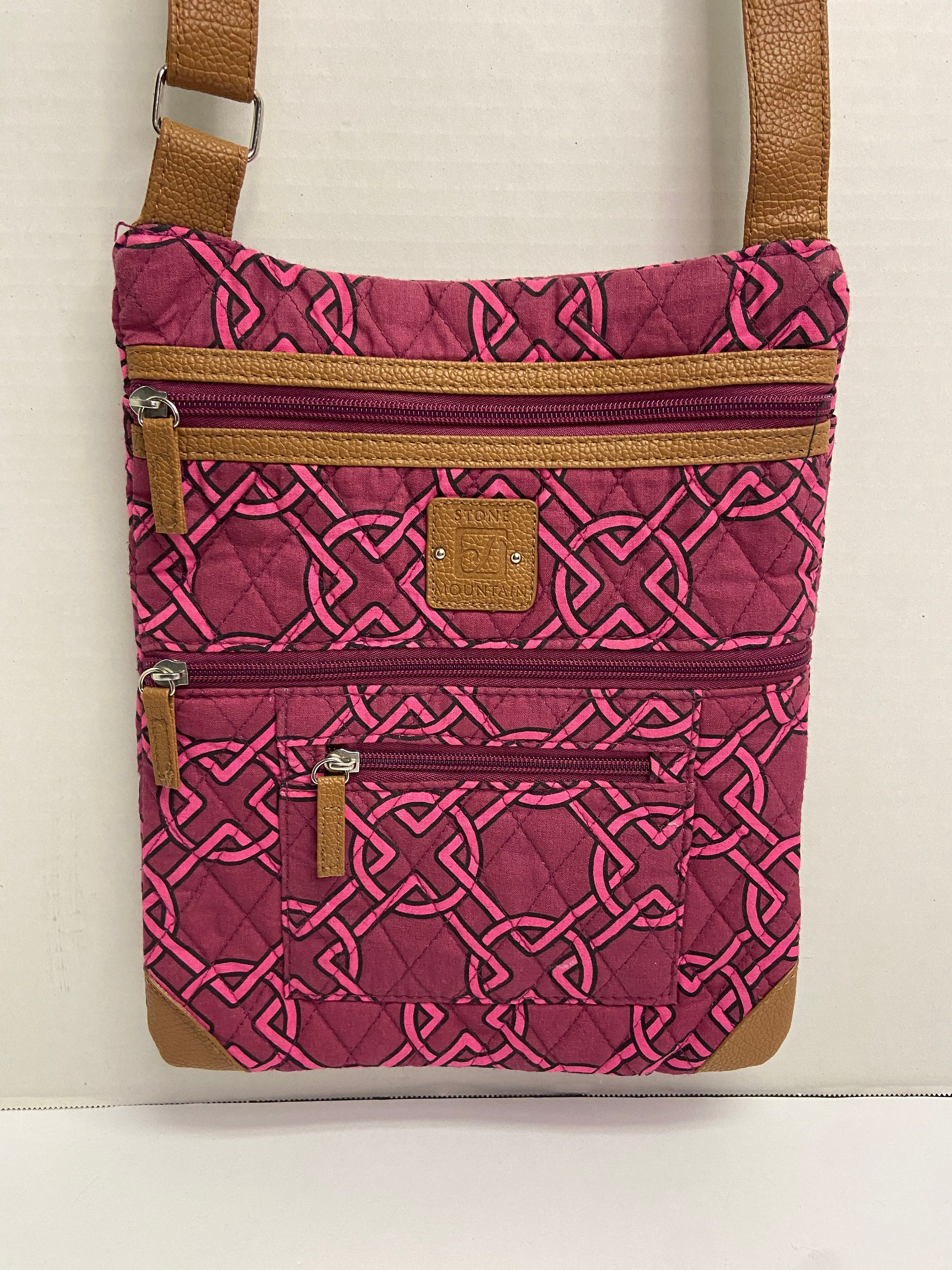 Stone Mountain Crossbody Bag -Plum- Quilted- NEW W/TAGS