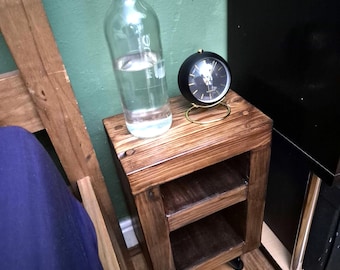 Rustic Night Stand Table