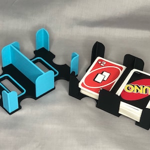 Draw and Discard Card Holders Flat - 3D Printed