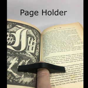 Book Page Holder | Thumb Page Holder | Book Holder | Bookworm | 3D Printed | Reading | Book Accessories