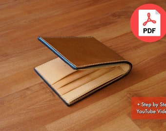 Bifold Wallet (PDF Pattern) with How-To Video