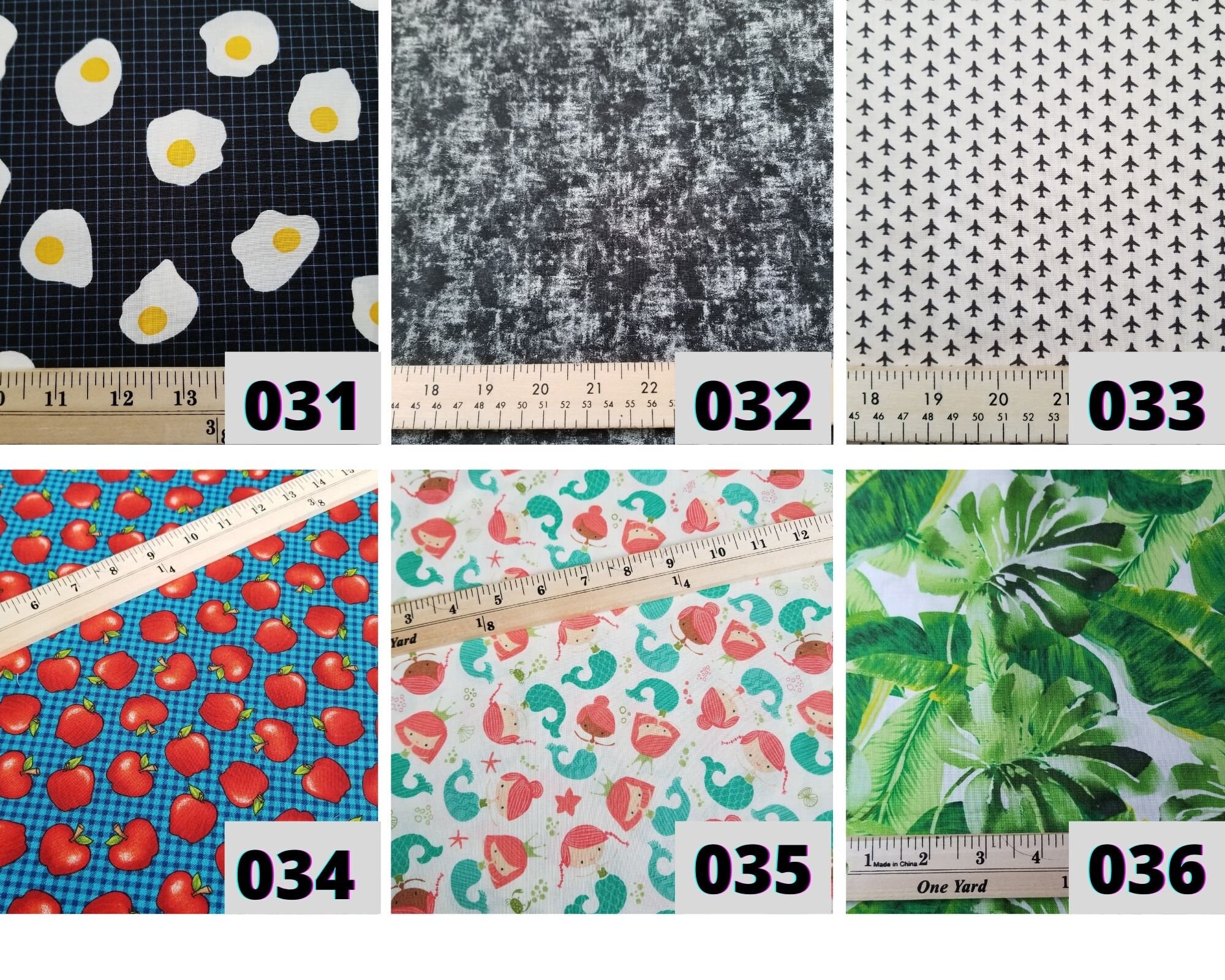 Unique Cotton Fabric Fat Quarters Etsy