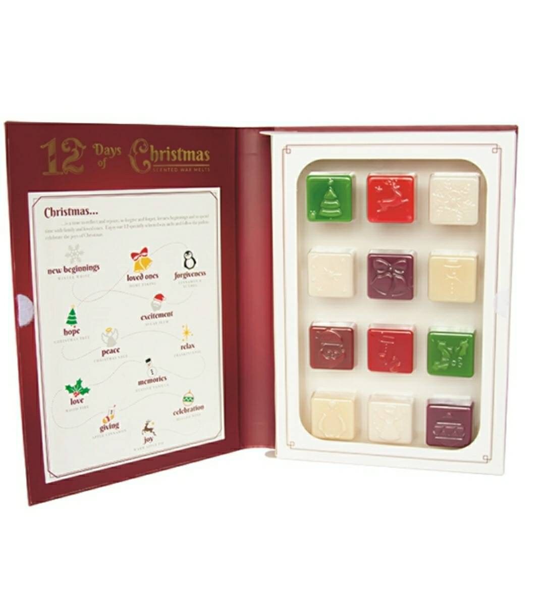 Wax Melts ADVENT CALENDAR 12 Days of Christmas Wax Melts Book Etsy UK