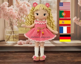 Sofie Häkelpuppen Häkelanleitung: Amigurumi-Puppen-Anleitung (PDF)
