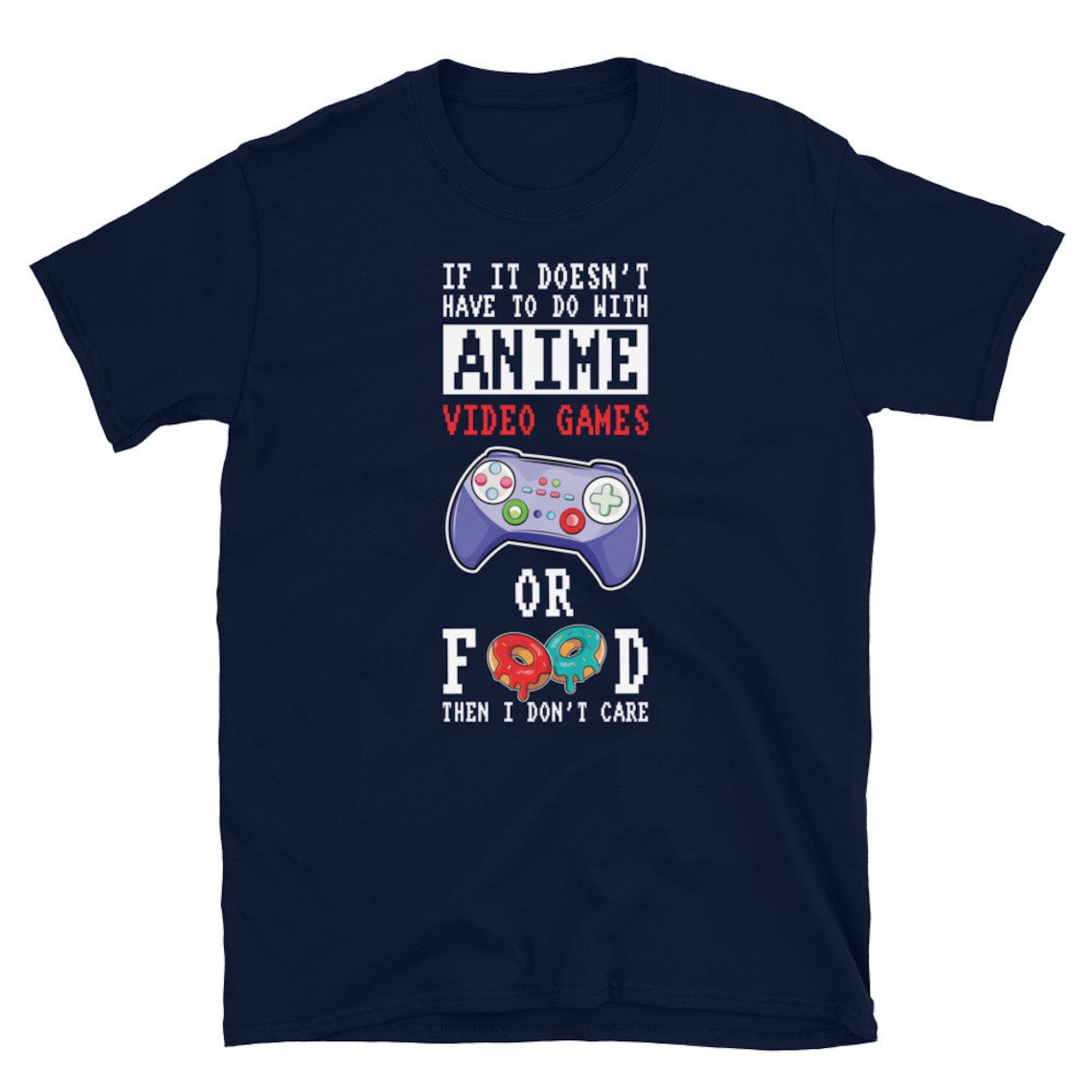 Camiseta anime de juego Otaku Merch camiseta Etsy
