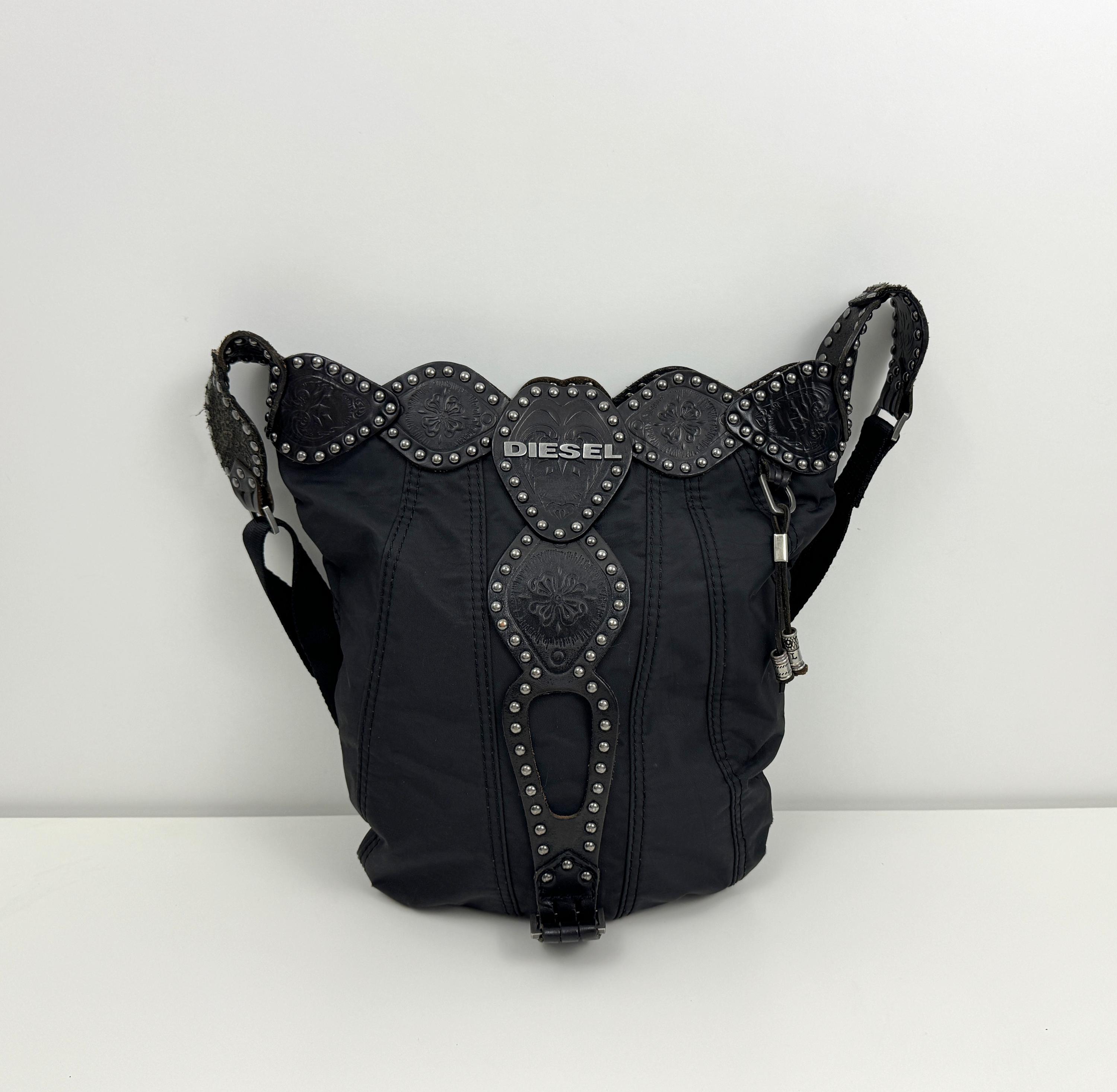 Diesel Studded Bag - Etsy Diesel Studded Bag - Etsy