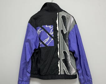 Vintage 90s Men's Nike Challenge Court Andre Agassi Era Multicolor Size M