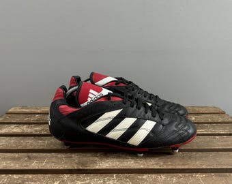 Vintage 90s Adidas 1996 Soccer Boots Cleats US 8.5 UK 8