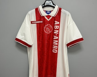 Vintage Ajax Amsterdam 1998 1999 voetbalshirt thuis voetbalshirt Umbro XL