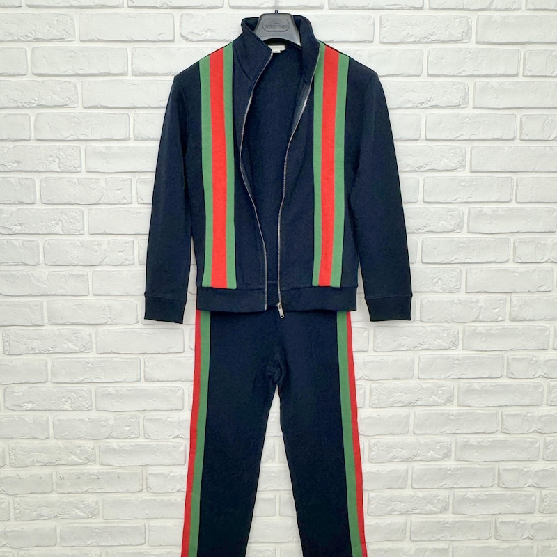 Baby Boy Track Suit Full Sleeves Dress For Winter GUCCI main image 1