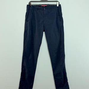 Men's Rapha Technical Trousers Nylon Chino Pants Dark Navy Size 30