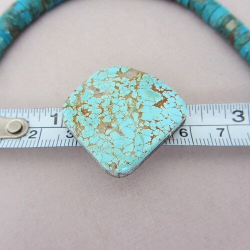 BIG Number 8 Pale Dusty Minty Turquoise outlet Cabochon 4.7 grams