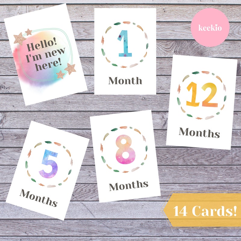 Printable Baby Month - Etsy