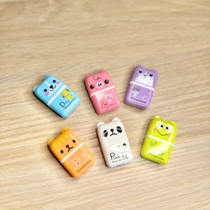 Insten 60 Pieces Puzzle Animal Erasers, Cute Stationery For