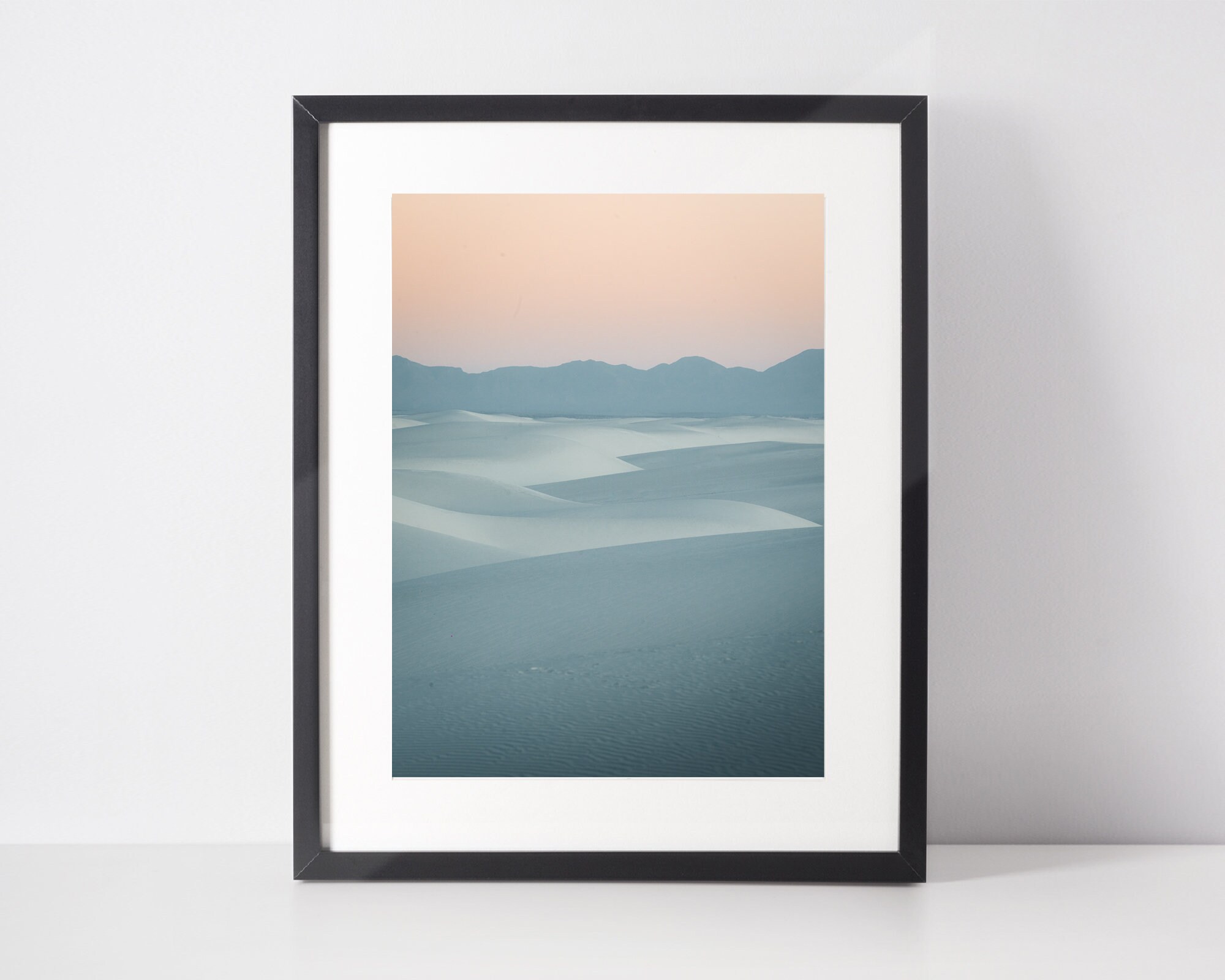 Relaxing Wall Art, Nursery Fine Minimalist Art Print, White Sand Desert Decor, Relax Zen Modern Home