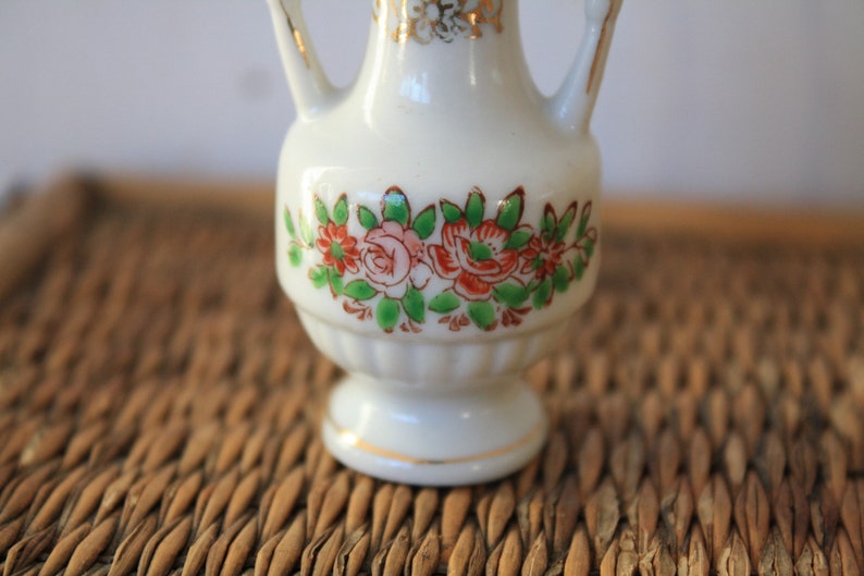 Tiny Japanese Vase Doll House Vase Occupied Japan Vase Etsy