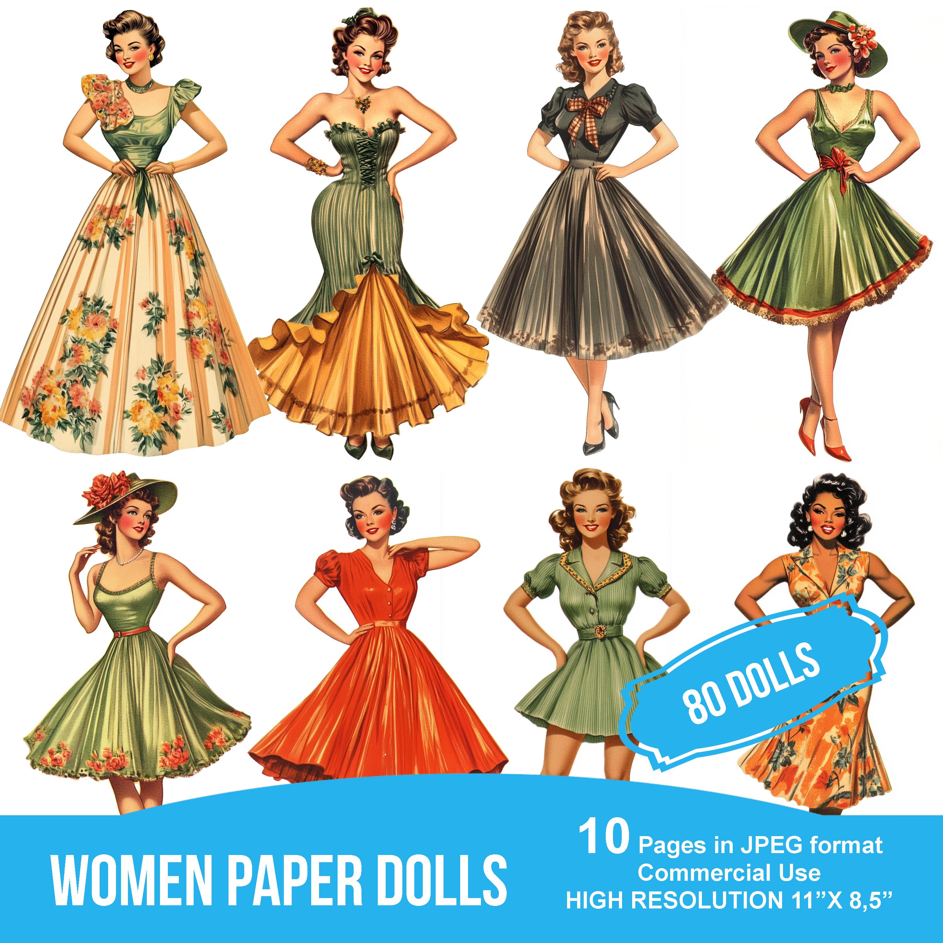 Poupée Anglaise Années 50 – Vintage Mode, Plastique 30 Cm, Collection