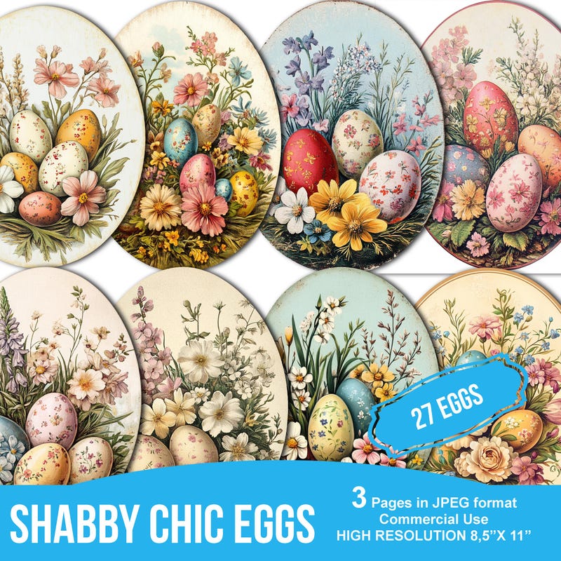 Decorative Eggs Vintage - Etsy