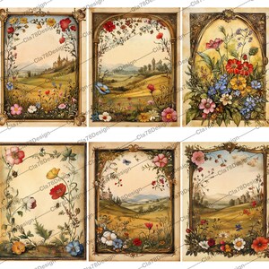 Vintage Medieval Illuminated Manuscript, Paper Journal Kit, Printable ...