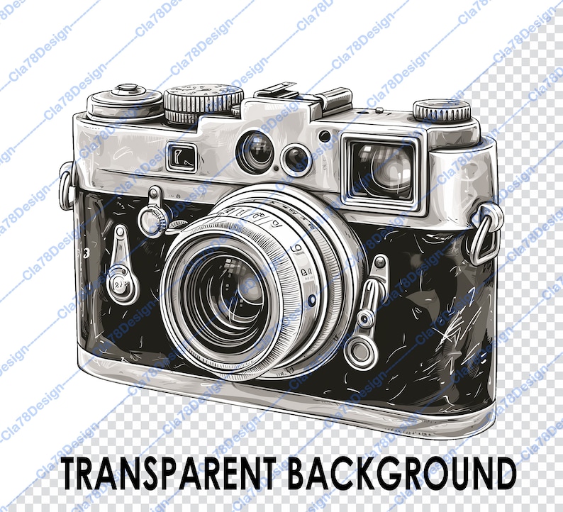 May include: A vintage-style silver camera with a black leather body and a large lens. The camera has a variety of dials and buttons, including a shutter speed dial, an aperture ring, and a film advance lever.