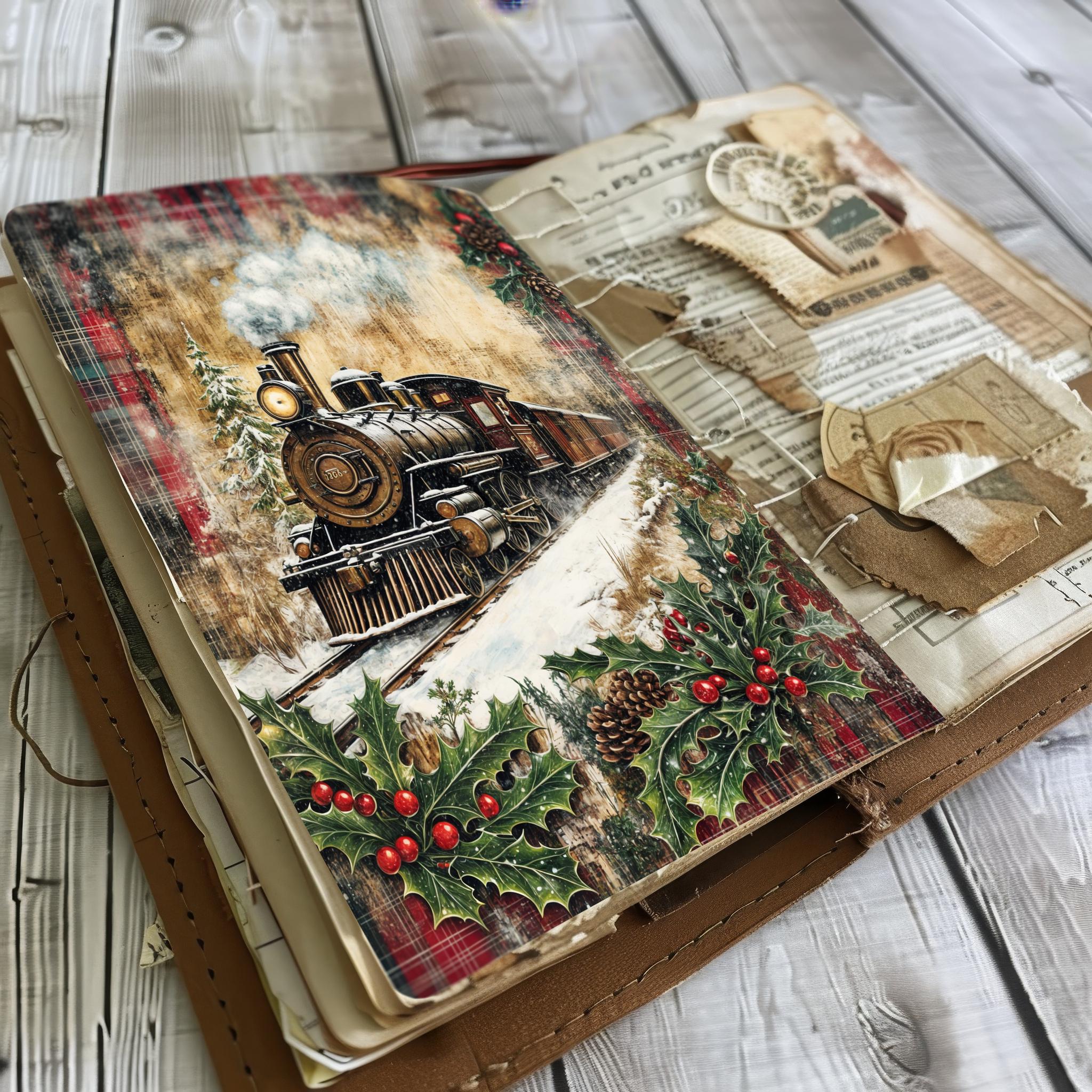 m,m,m,m,m,　ジャンクジャーナル DIY How to Make a Junk Journal. Part 2: Binding the Pages