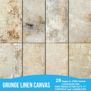 Leinen Leinwand Texturen, Leinwand Textur Gemälde, Digitale Grungy Leinwand Gemälde, Leinwand Hintergründe, abgenutzte Leinwand Texturen