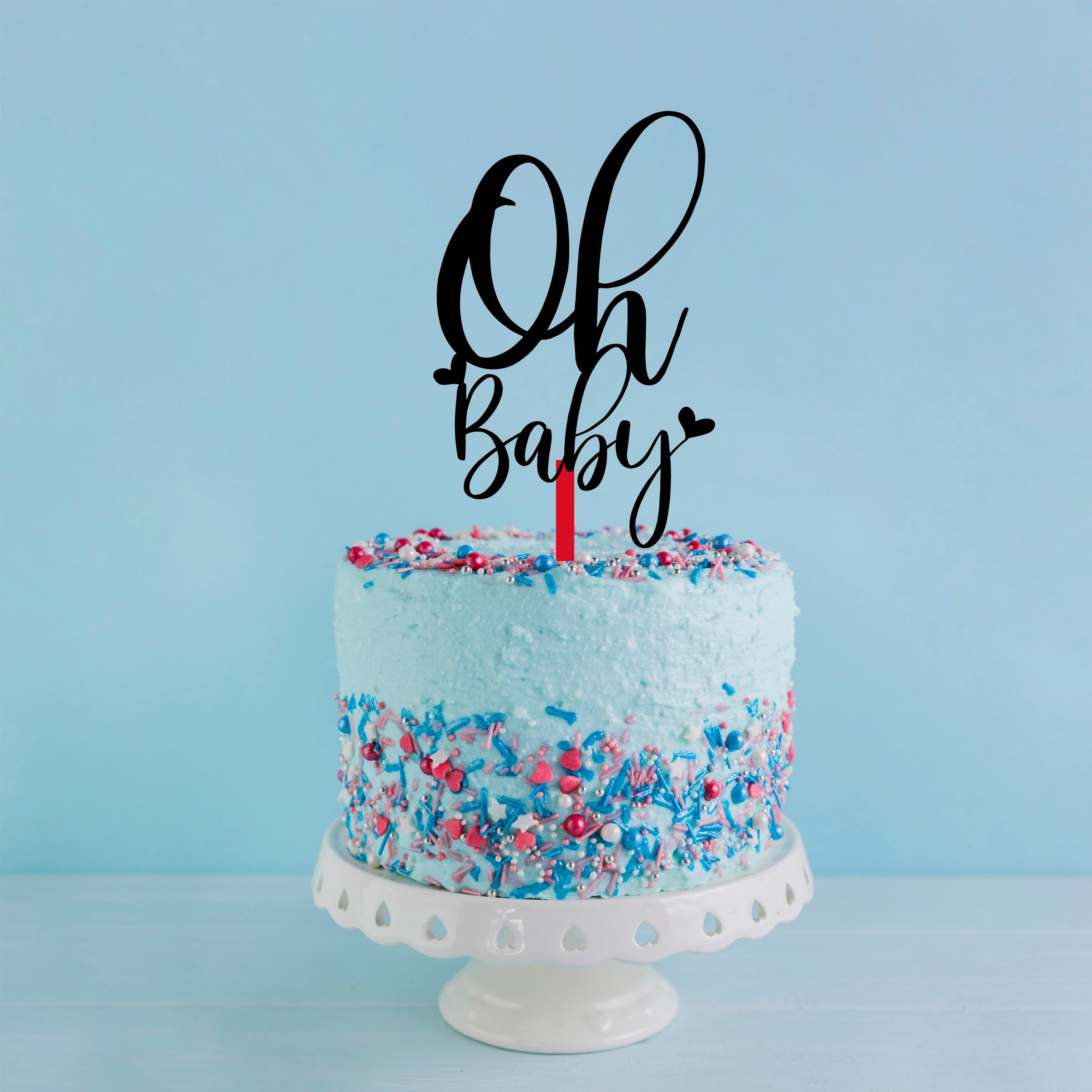 Oh Baby Cake Topper svg Baby Shower svg Oh Baby svg Cake Etsy México