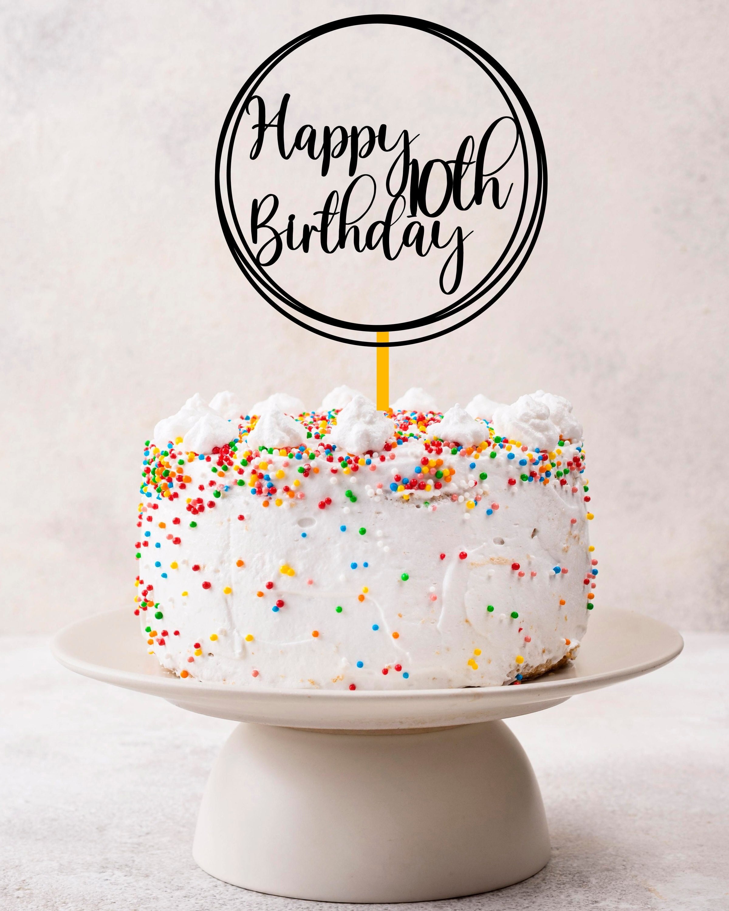Amazon.com: BIABISD 2025 Happy New Year Cake Topper,Gold