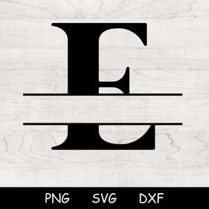 Split E svg,Dividir alfabeto svg,Monograma inicial svg,Apellido svg,Alfabeto monograma, Alfabeto E dividir SVG,Signo de apellido svg.