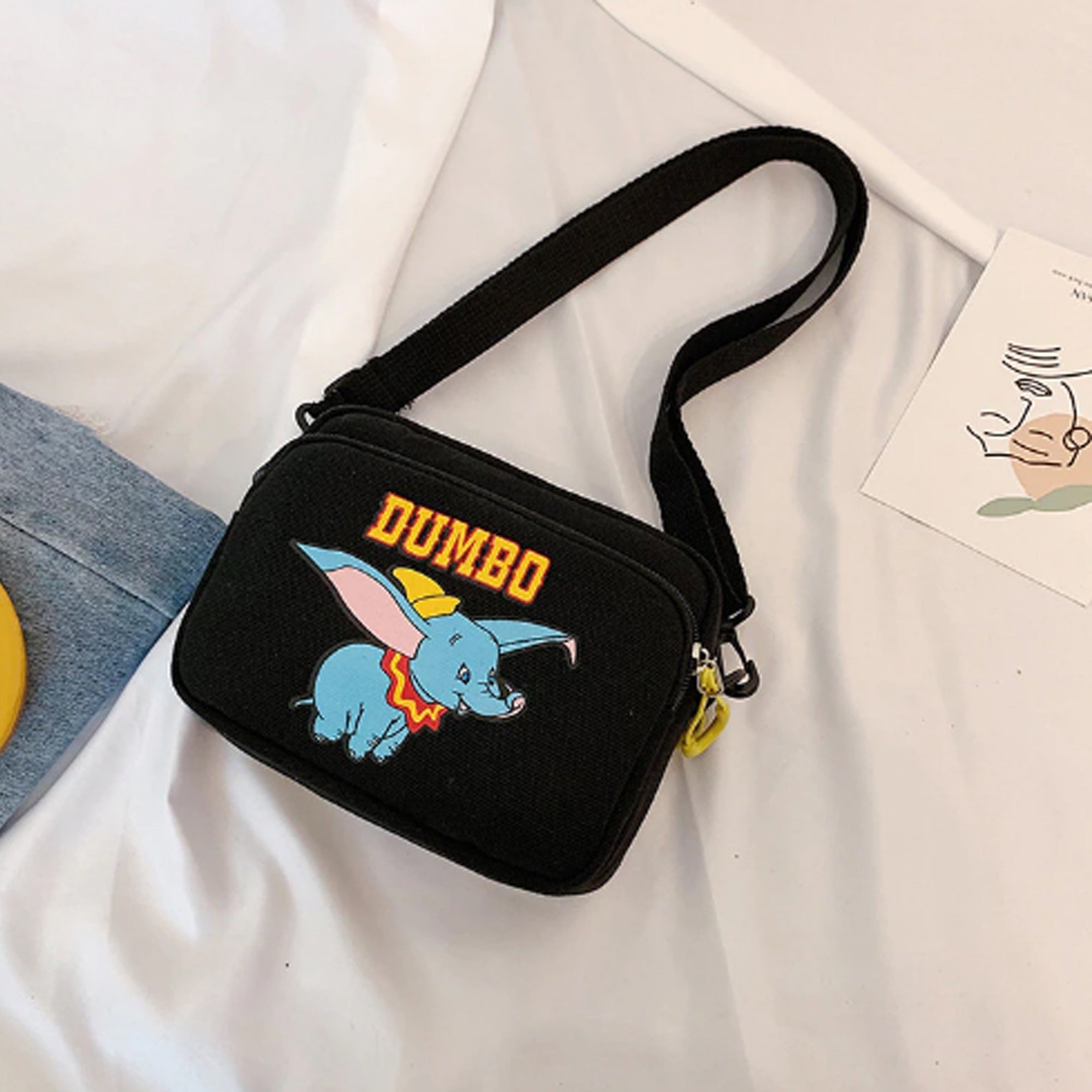 Dumbo Bag Disney bag Disney Shoulder Bag Disneyland Etsy