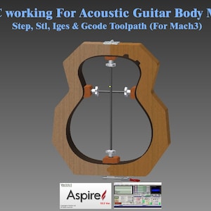 Grand Auditorium body Mold(GA, GAE)-Only Files